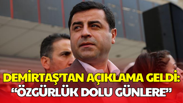 Selahattin Demirtaş'tan Barış Mesajı